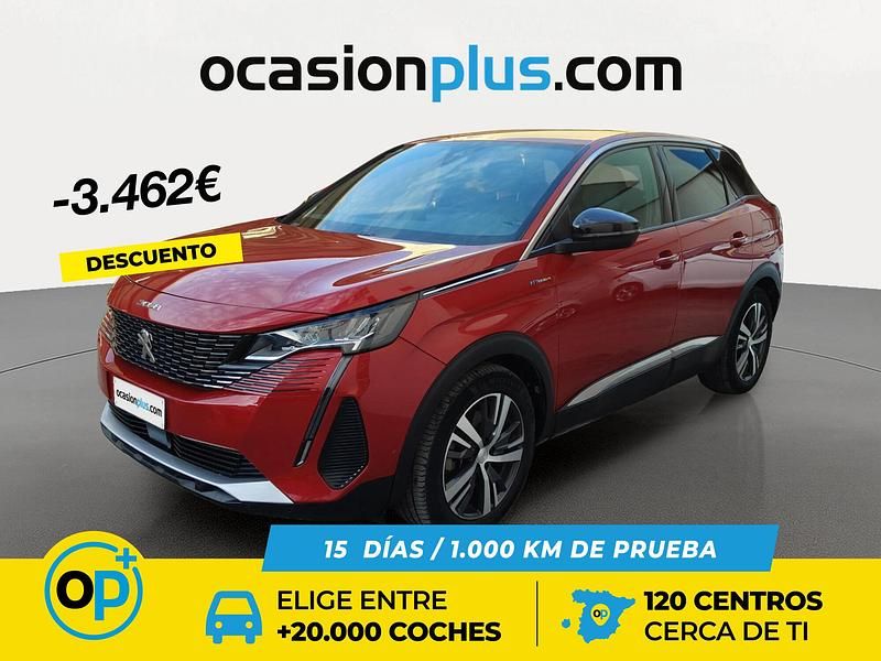 Rojo Usado 2023 Peugeot 3008 Allure SUV | 22.250 € (Precio justo) - Imagen 1/4