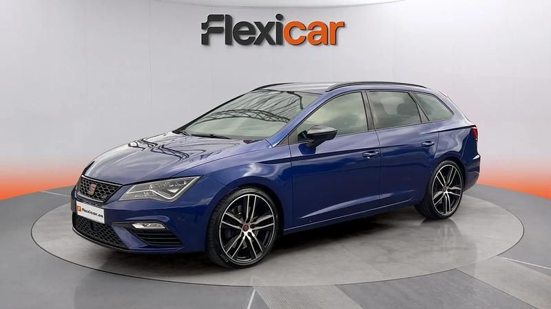 Usado Seat Leon ST 4Drive 300 CV (220 kW) 2019 Azul Familiar