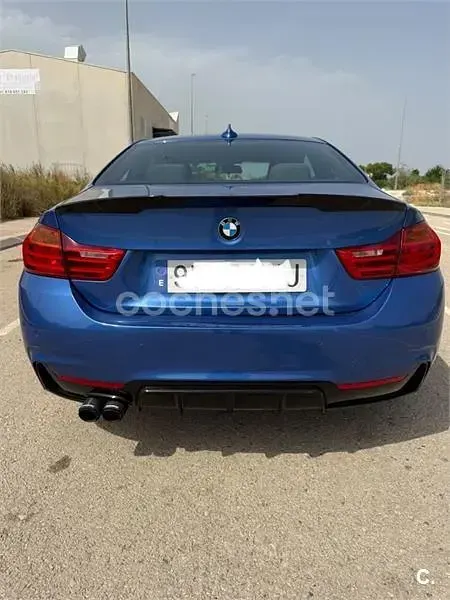 Usado BMW 420 Coupé M Sport 190 CV (139 kW) 2014 Azul Coupe
