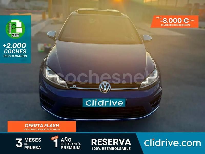 Azul Usado 2015 VW Golf VII R Berlina | 23.790 € (Un poco caro) - Imagen 1/3
