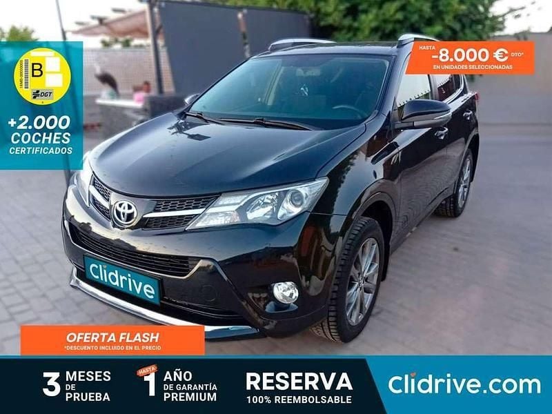Negro Usado 2014 Toyota RAV4 Advance SUV | 15.290 € (Buen precio) - Imagen 1/3
