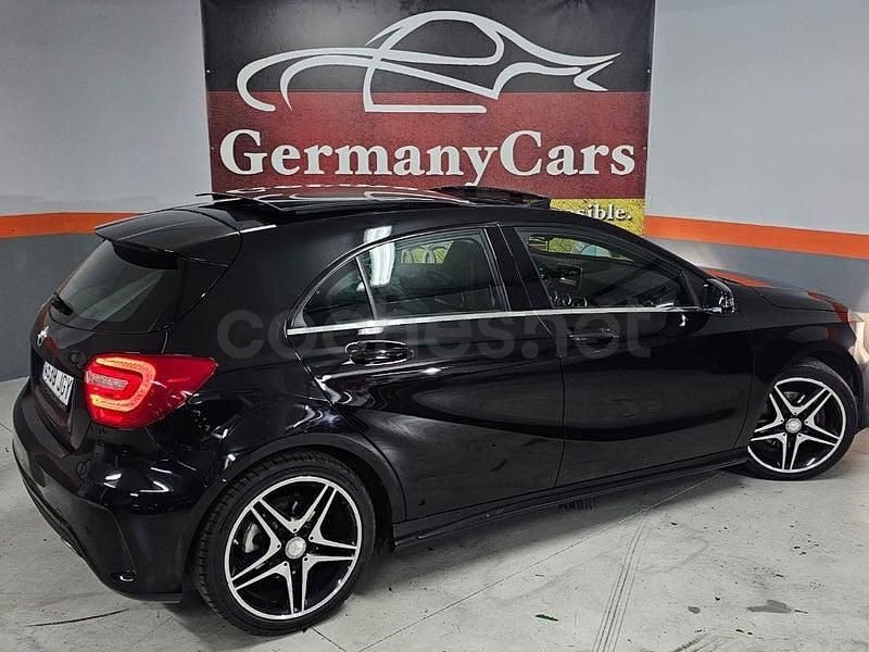 Usado Mercedes A200 AMG line 136 CV (100 kW) 2015 Negro Berlina
