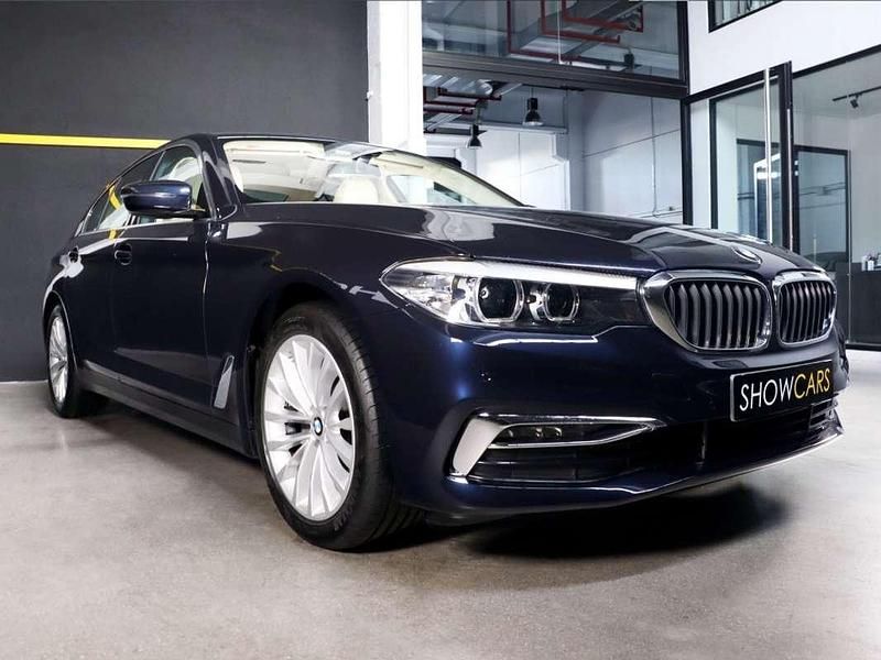 Usado BMW 520 Luxury Line 184 CV (135 kW) 2019 Azul Berlina