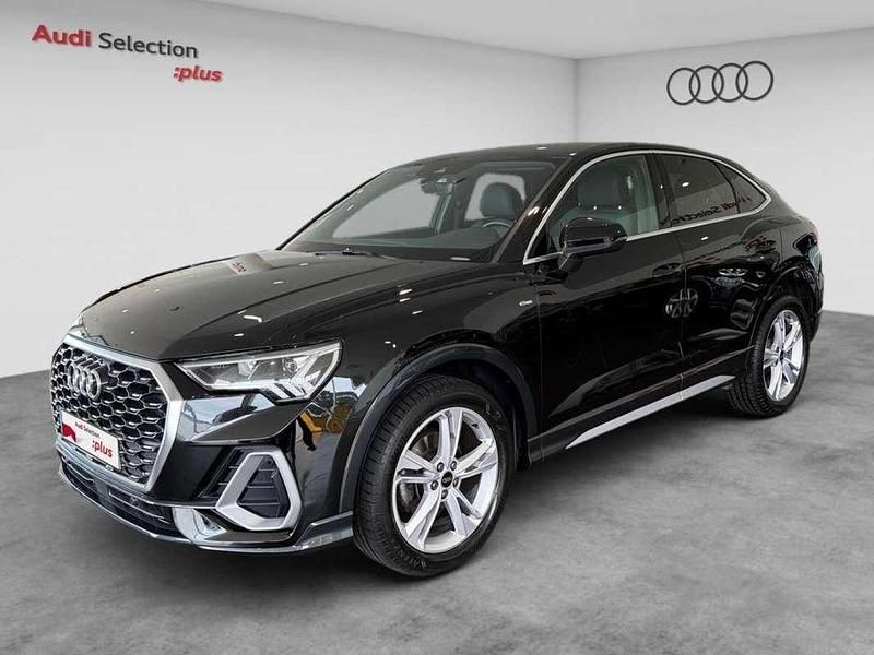 Negro Usado 2022 Audi Q3 Sportback S-Line SUV | 36.300 € (Precio justo) - Imagen 1/4