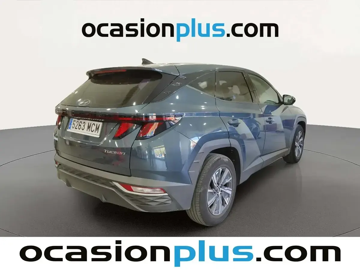 Usado Hyundai Tucson 150 CV (110 kW) 2022 Gris SUV