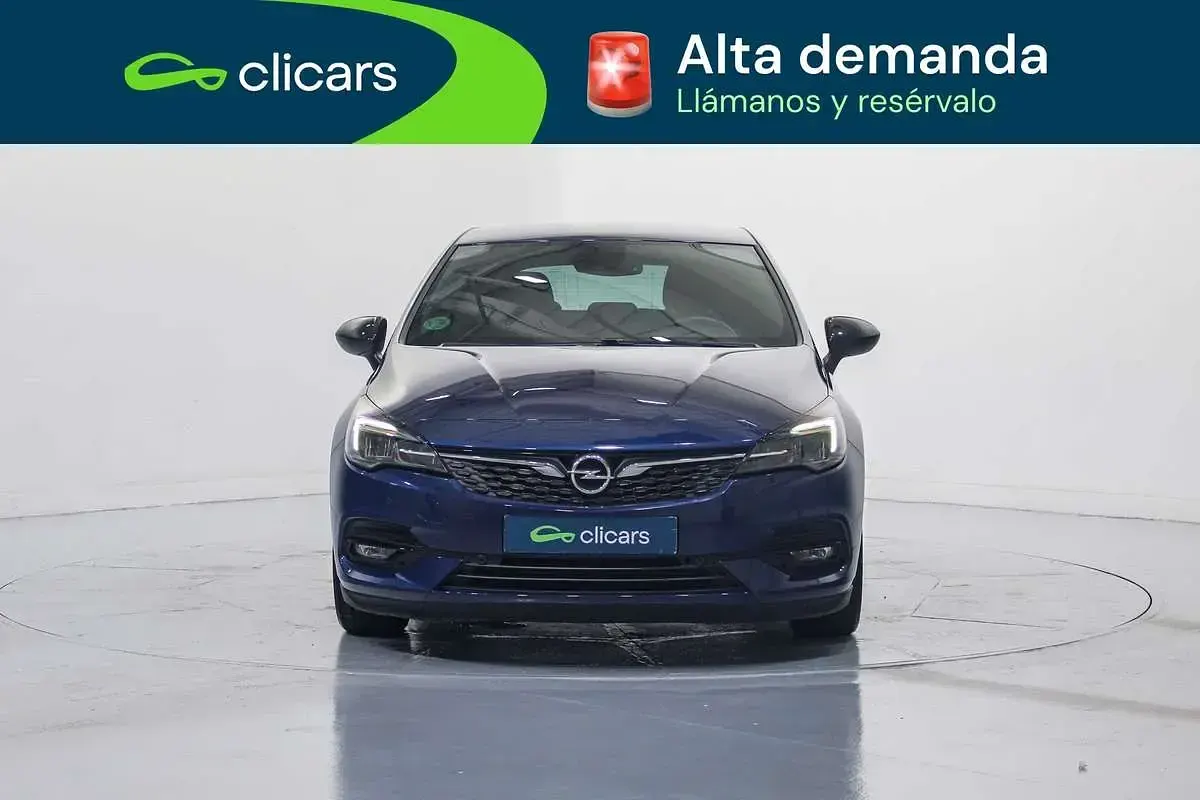 Usado Opel Astra GS Line 110 CV (80 kW) 2021 Azul Utilitario