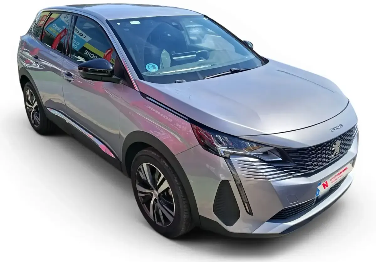 Usado Peugeot 3008 Allure 131 CV (96 kW) 2024 Gris SUV