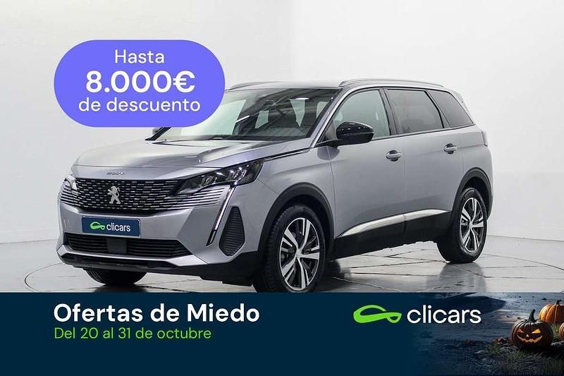 Plateado Usado 2024 Peugeot 5008 Allure Monovolumen | 22.690 € (Buen precio) - Imagen 1/4