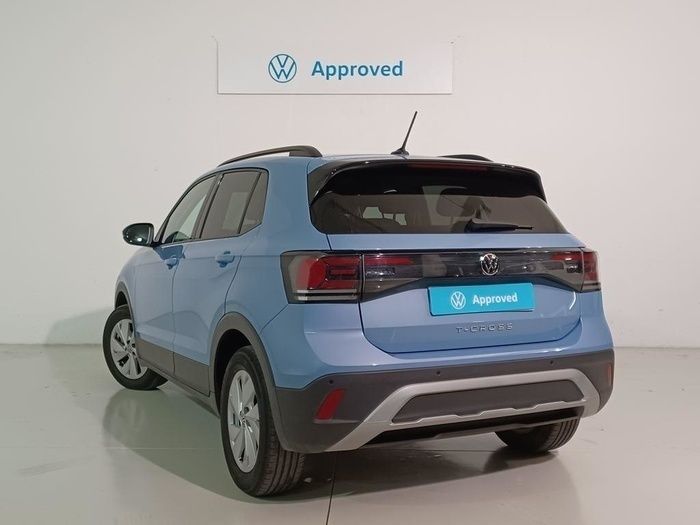 Azul Usado 2024 VW T-Cross Life SUV | 21.900 € (Precio justo) - Imagen 1/4