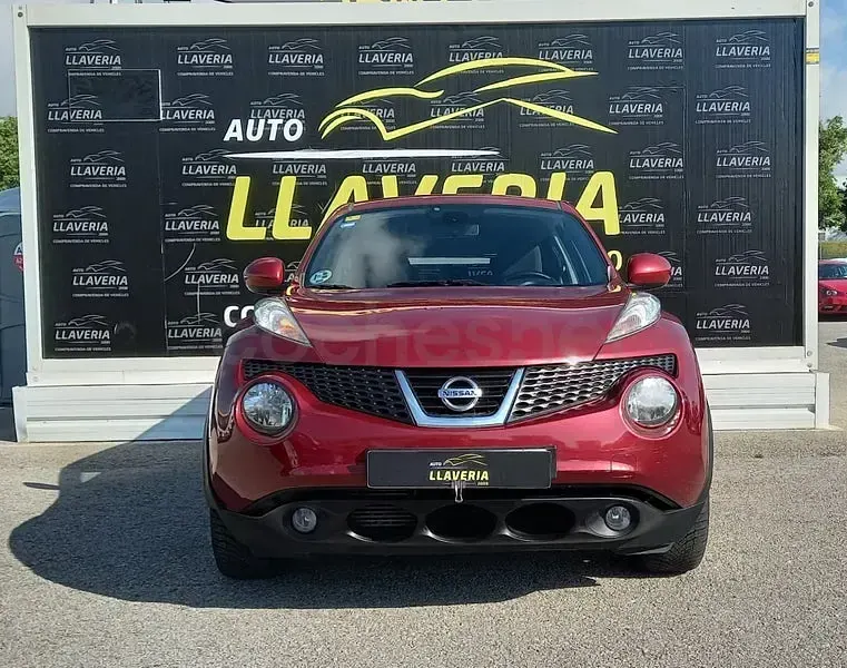 Usado Nissan Juke Tekna 110 CV (80 kW) 2013 Granate SUV
