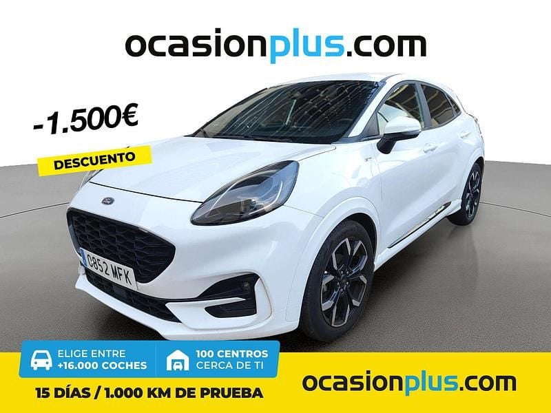 Blanco Usado 2023 Ford Puma ST-Line X SUV | 16.300 € (Precio justo) - Imagen 1/4
