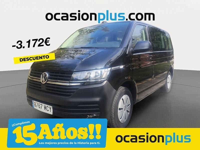 Negro Usado 2022 VW Caravelle Monovolumen | 34.900 € (Precio justo) - Imagen 1/4