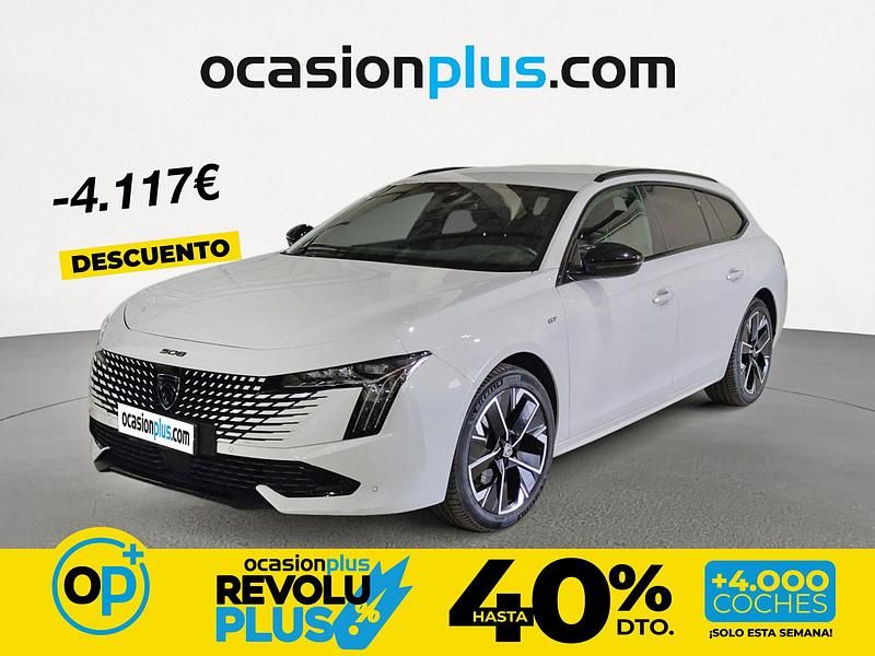 Usado Peugeot 508 GT 130 CV (95 kW) 2024 Blanco Familiar
