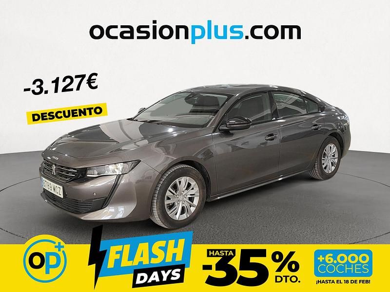 Usado Peugeot 508 Active 131 CV (96 kW) 2022 Gris Berlina
