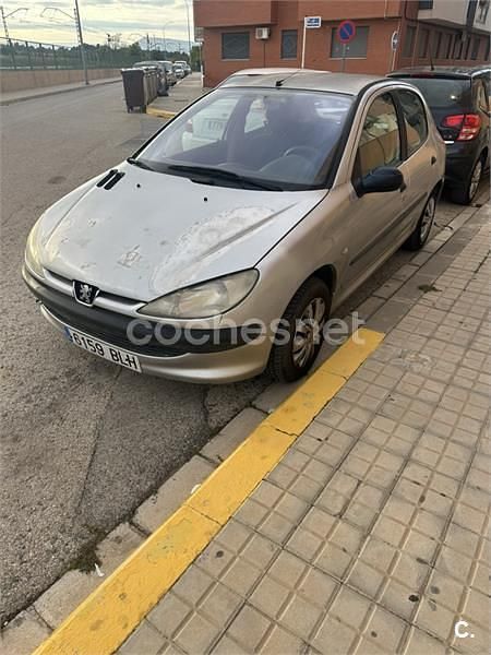 Gris / plata Usado 2001 Peugeot 206 Berlina | 1200 € (Buen precio) - Imagen 1/3