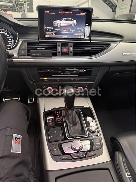 Usado Audi A6 S-Line 218 CV (160 kW) 2016 Negro Berlina