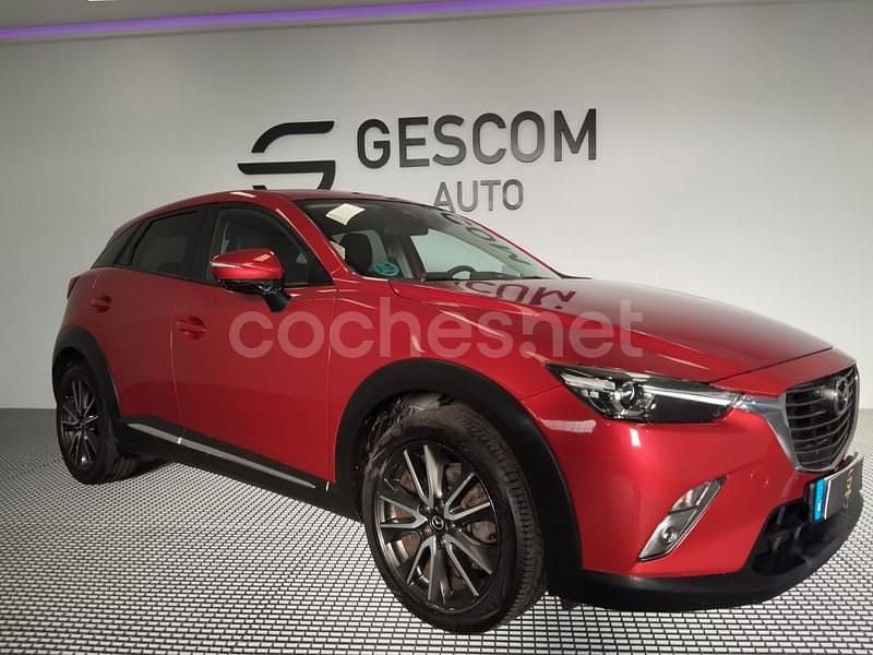 Rojo Usado 2015 Mazda CX-3 Style SUV | 11.900 € (Precio justo) - Imagen 1/4