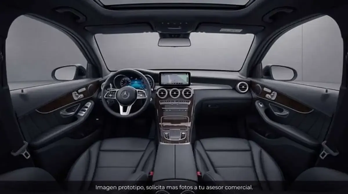 Usado Mercedes GLC220 170 CV (125 kW) 2022 Negro SUV