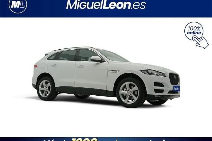 Usado Jaguar F-Pace Portfolio 181 CV (133 kW) 2019 Blanco SUV