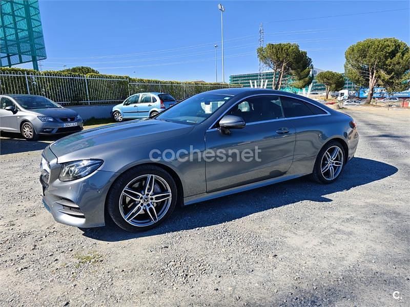 Usado Mercedes E220 194 CV (142 kW) 2017 Gris / plata Coupe