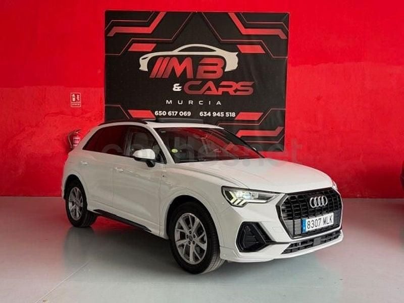 Blanco Usado 2019 Audi Q3 Sportback S-Line SUV | 28.500 € (Precio justo) - Imagen 1/4