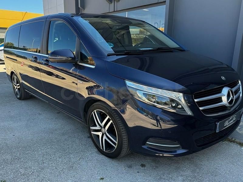 Usado Mercedes V250 Exclusive 190 CV (139 kW) 2016 Azul Monovolumen