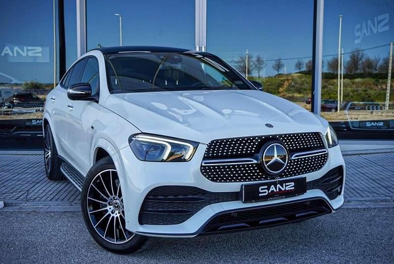 Usado Mercedes GLE350 320 CV (235 kW) 2020 Blanco Coupe
