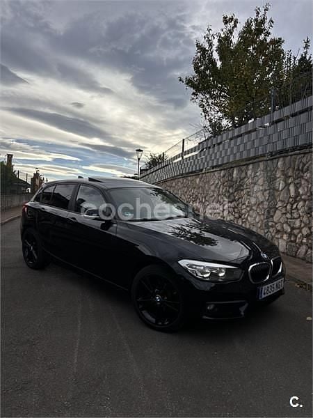 Usado BMW 116 Sport Line 116 CV (85 kW) 2015 Negro Utilitario