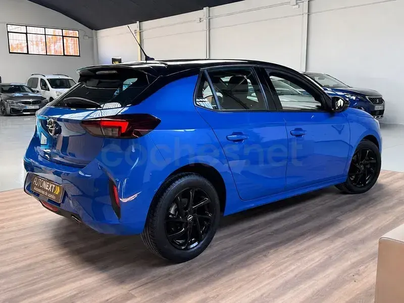 Usado Opel Corsa GS Line 102 CV (75 kW) 2021 Azul Utilitario
