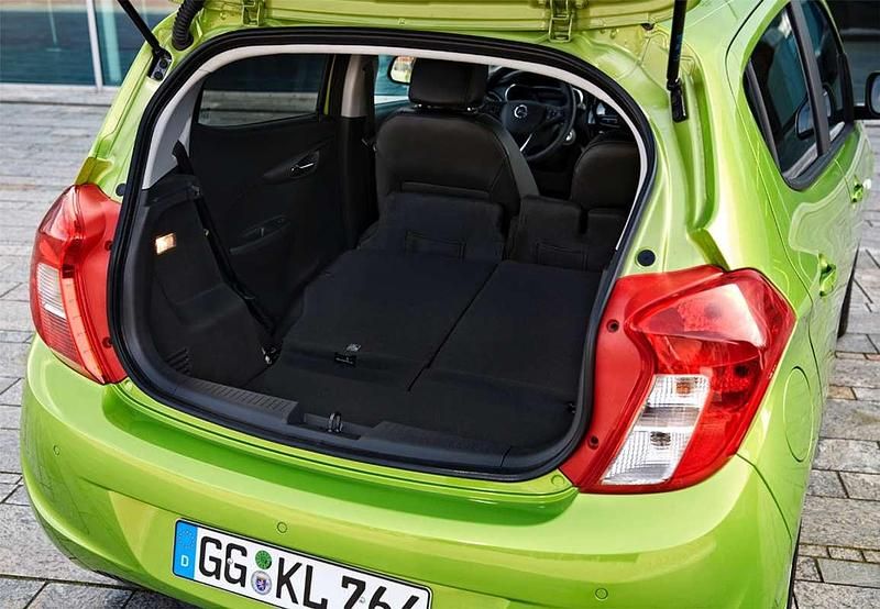 Usado Opel Karl Selective 75 CV (55 kW) 2018 Rojo Utilitario