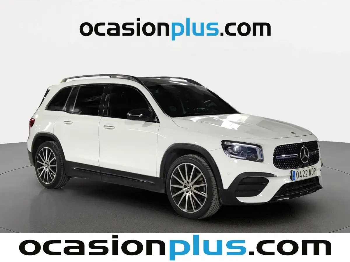 Usado Mercedes GLB200 AMG 150 CV (110 kW) 2023 Blanco SUV