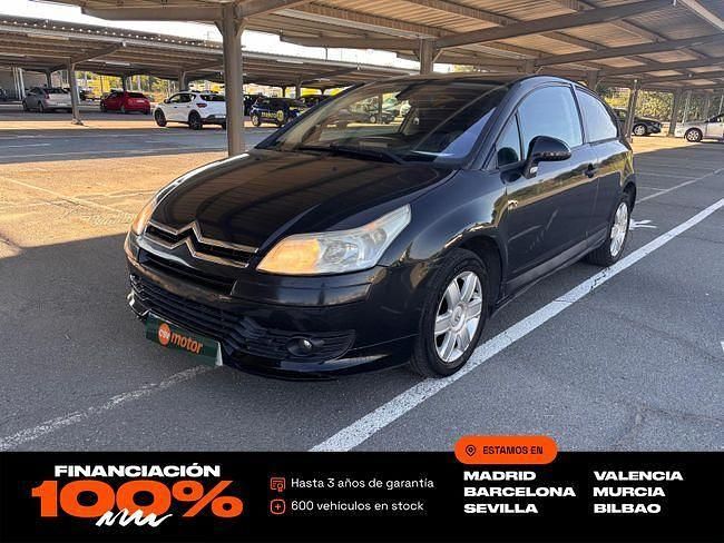 Usado Citroën C4 90 CV (66 kW) 2007 Negro Coupe