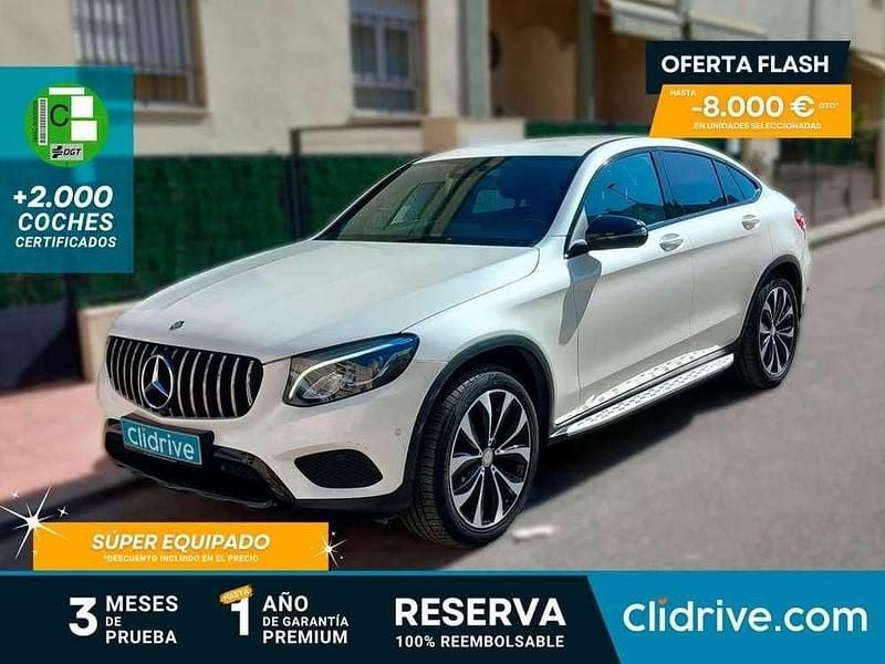Blanco Usado 2016 Mercedes GLC250 Coupe | 30.890 € (Buen precio) - Imagen 1/4