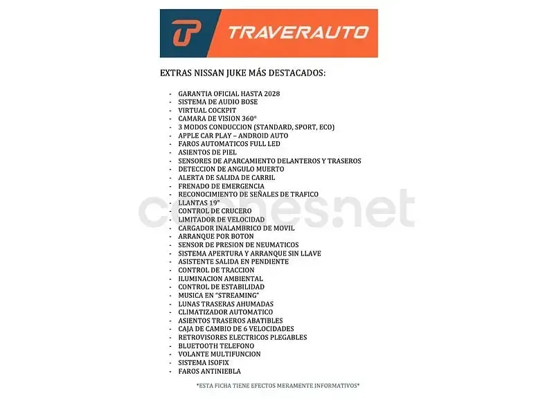 Usado Nissan Juke Tekna 114 CV (83 kW) 2025 Blanco SUV