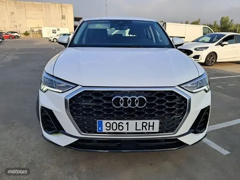 Usado Audi Q3 Advanced 150 CV (110 kW) 2021 Blanco SUV