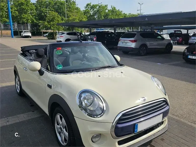 Usado Mini Cooper D Cabriolet 112 CV (82 kW) 2016 Blanco Descapotable