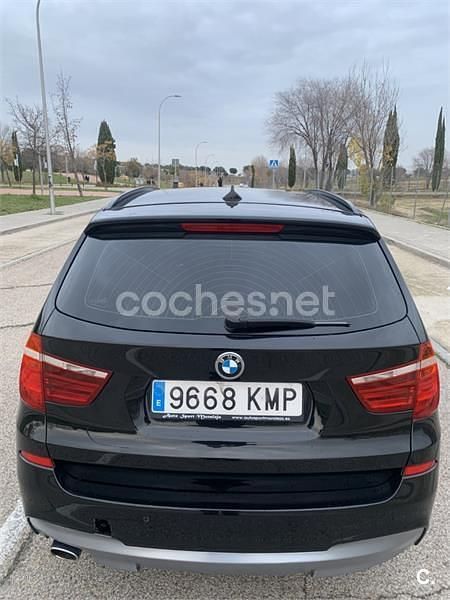 Käytetty BMW X3 177 HP (130 kW) 2012 Musta Katumaasturi