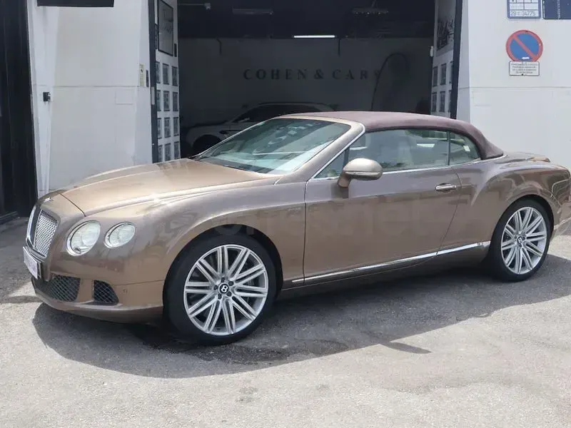 Usado Bentley Continental GT Convertible 635 CV (467 kW) 2014 Beige Descapotable