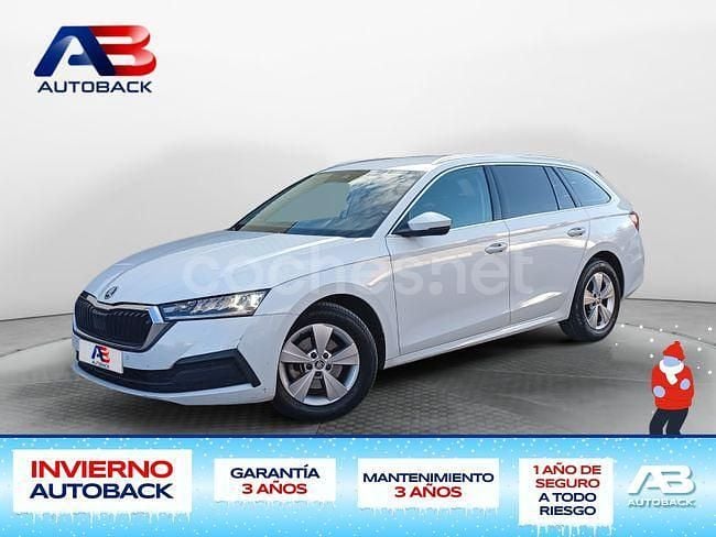 Blanco Usado 2021 Skoda Octavia Familiar | 17.600 € (Precio justo) - Imagen 1/2