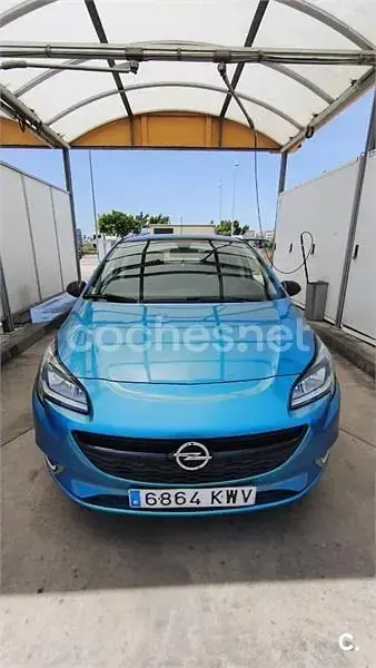 Usado Opel Corsa Business 90 CV (66 kW) 2019 Azul Utilitario