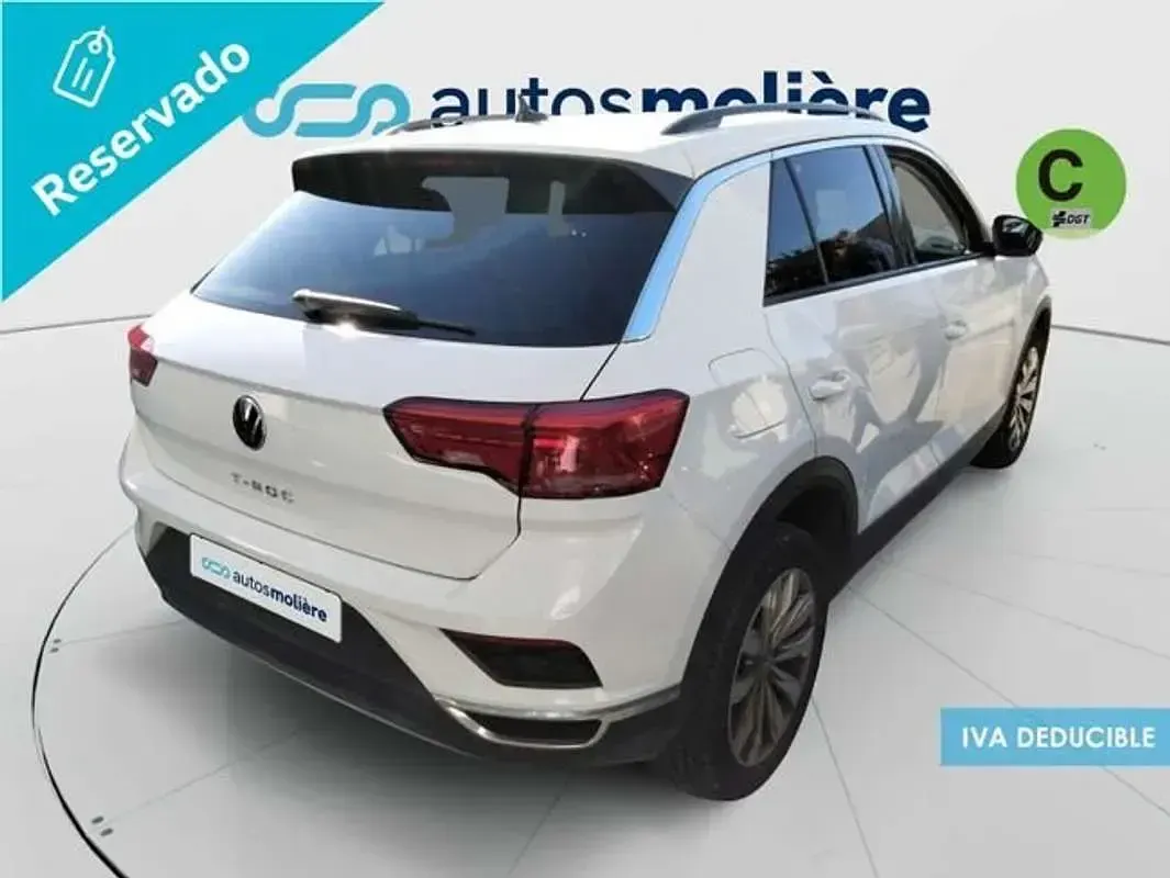 Usado VW T-Roc Advance 110 CV (80 kW) 2021 Blanco SUV