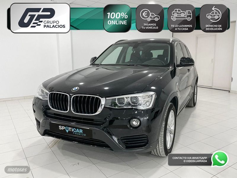 Negro Usado 2017 BMW X3 SUV | 22.995 € (Un poco caro) - Imagen 1/4