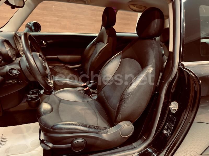 Usado Mini ONE 75 CV (55 kW) 2014 Negro Utilitario