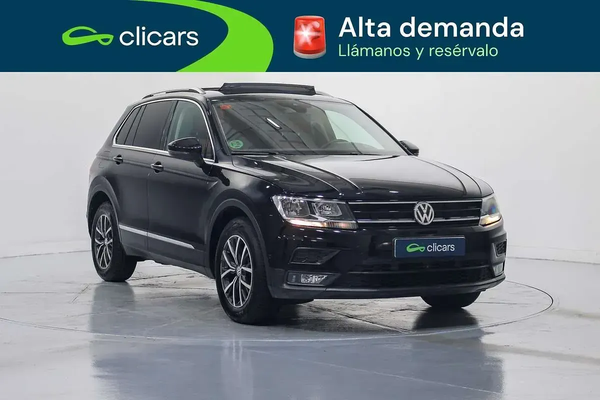 Usado VW Tiguan 125 CV (91 kW) 2017 Negro SUV