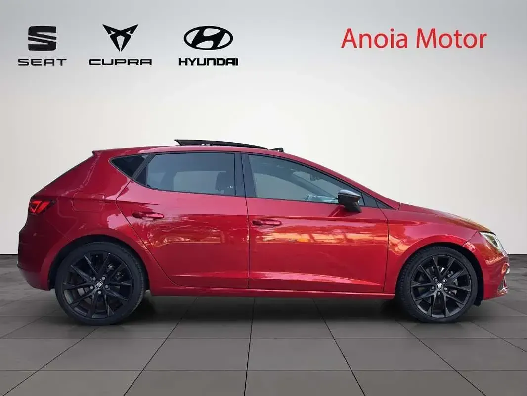 Usado Seat Leon ST FR 150 CV (110 kW) 2020 Rojo Familiar