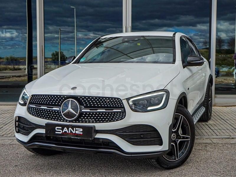 Usado Mercedes GLC300e 320 CV (235 kW) 2020 Blanco Coupe