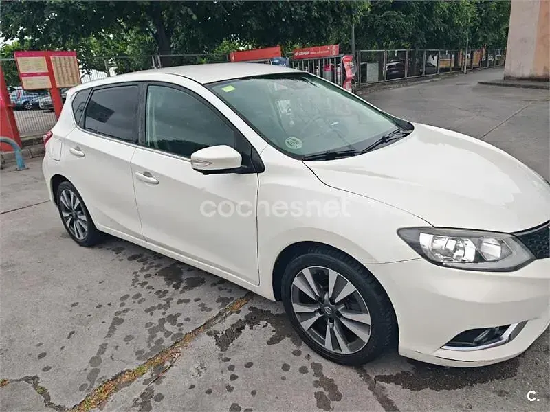 Usado Nissan Pulsar Tekna 110 CV (80 kW) 2014 Blanco Utilitario