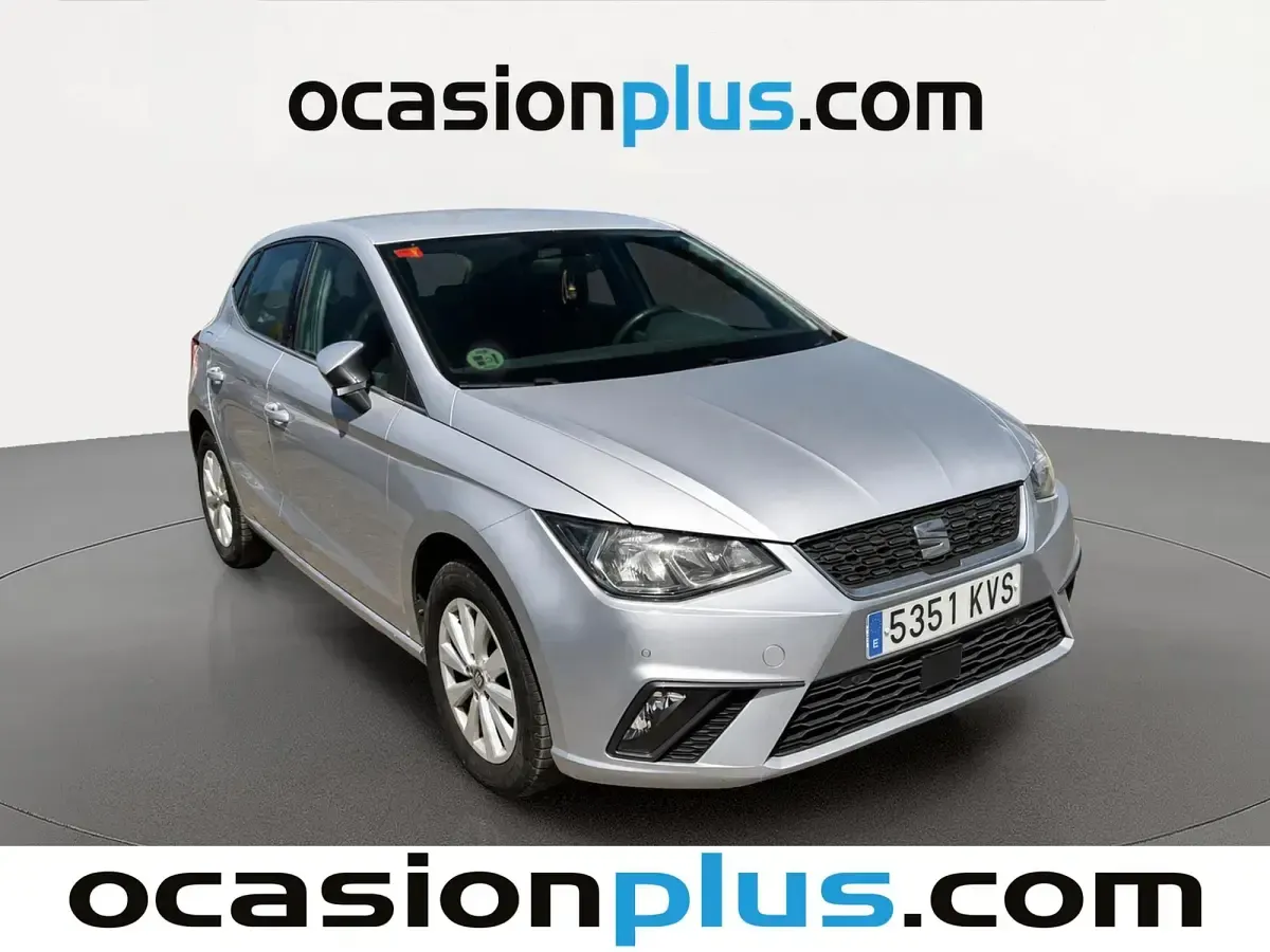 Usado Seat Ibiza XCELLENCE 116 CV (85 kW) 2019 Gris plata Utilitario