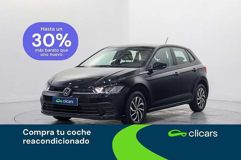 Usado VW Polo Life 95 CV (69 kW) 2022 Negro Utilitario