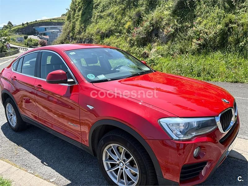 Usado BMW X4 231 CV (169 kW) 2017 Rojo SUV
